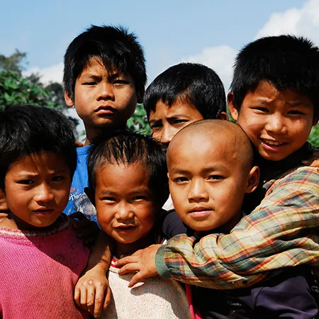 Refugee Children in Thailand 450